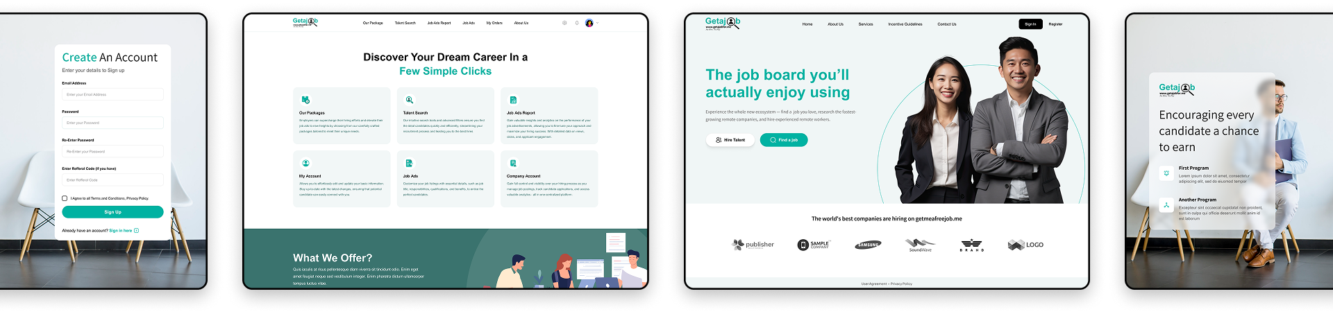 Icon set showcasing the diverse tools and applications available within the Candidash hiring platform.