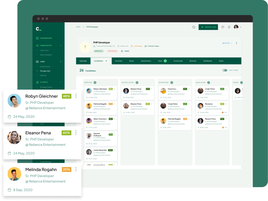 Application Tracking System