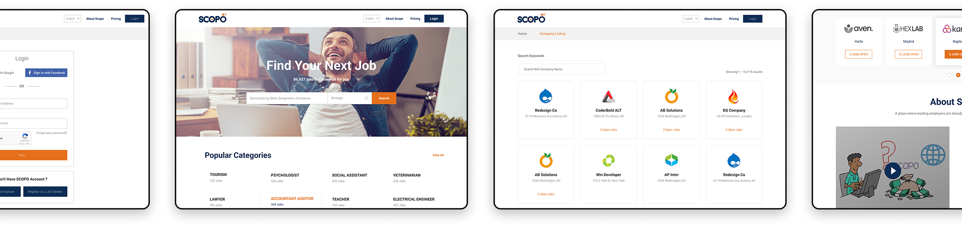 Collection of icons highlighting the flexible deployment options for the talent acquisition platform.