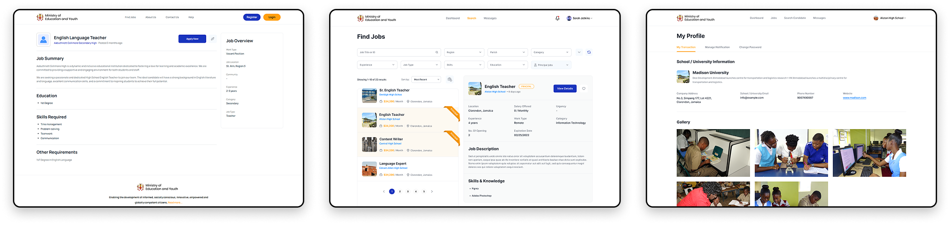 Set of tools demonstrating efficient candidate communication features within the recruitment database software.